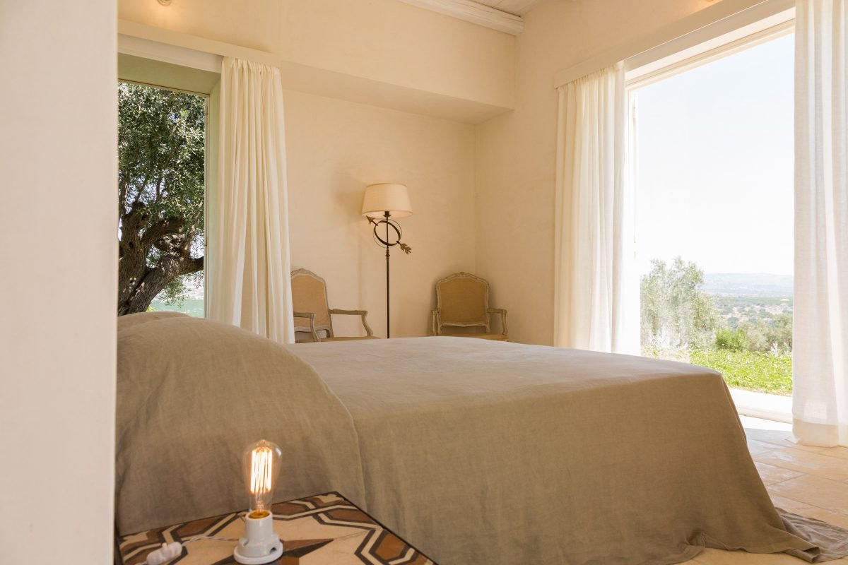 Bedroom with view in Noto
